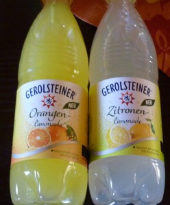 Gerolsteiner Limonade Orange und Zitrone in 0,5 Liter PET Flasche